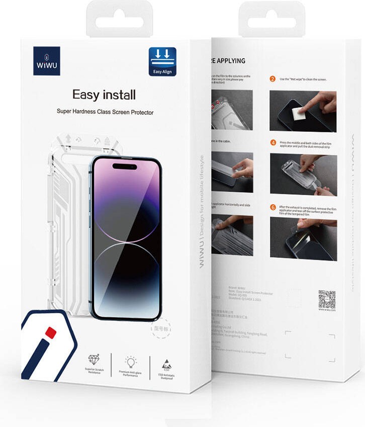  WiWu Easy Install Screen Protector