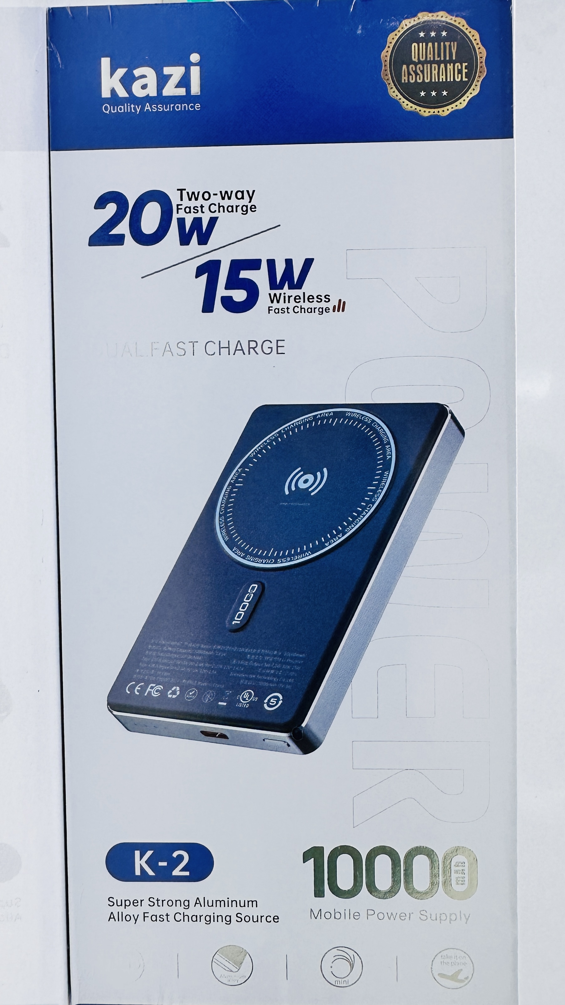  Kazi 10000mAh Power Bank