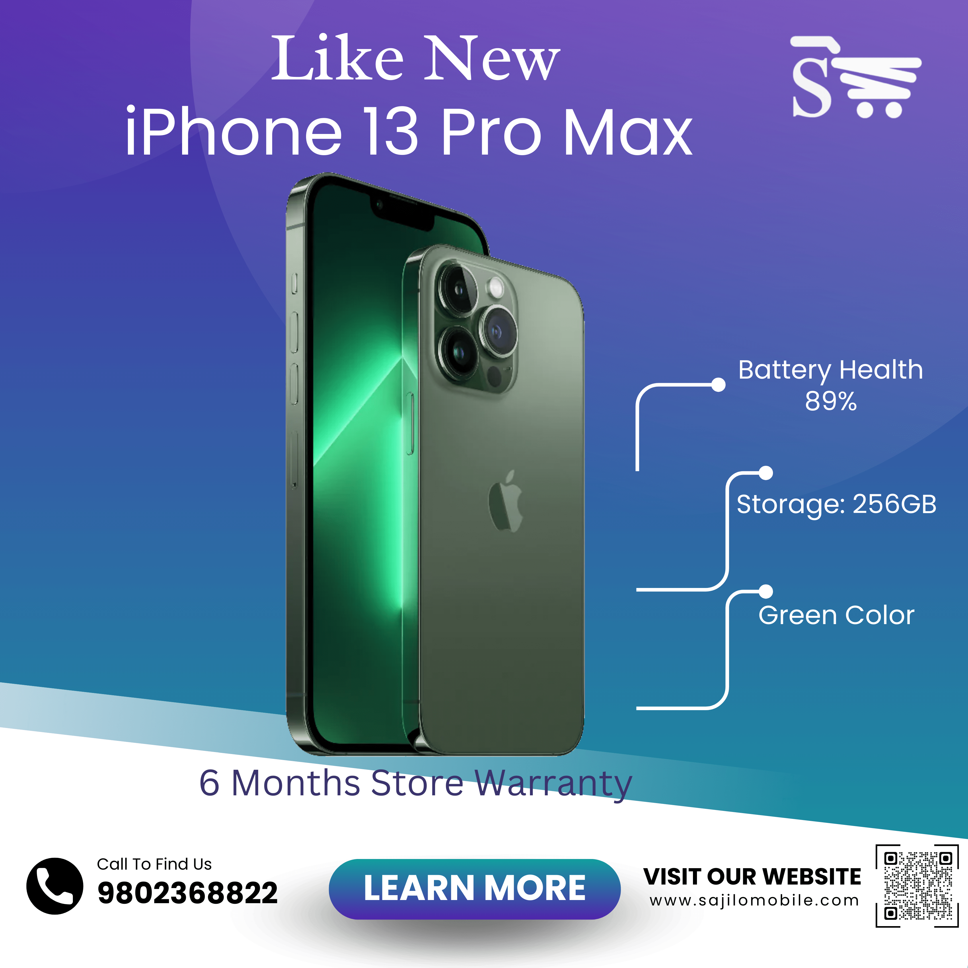  iPhone 13 Pro Max - 256GB