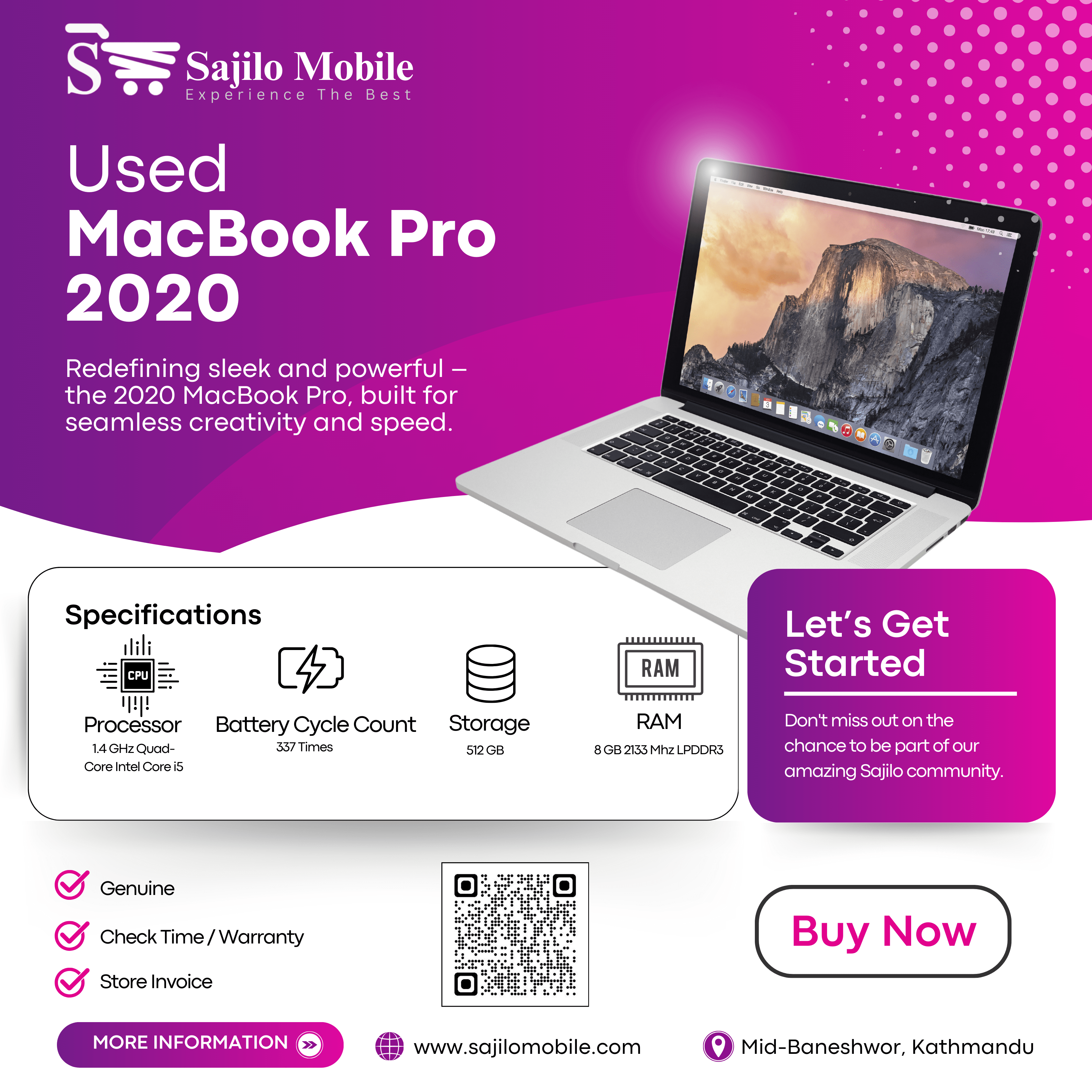  MacBook Pro 2020 (8-512GB)